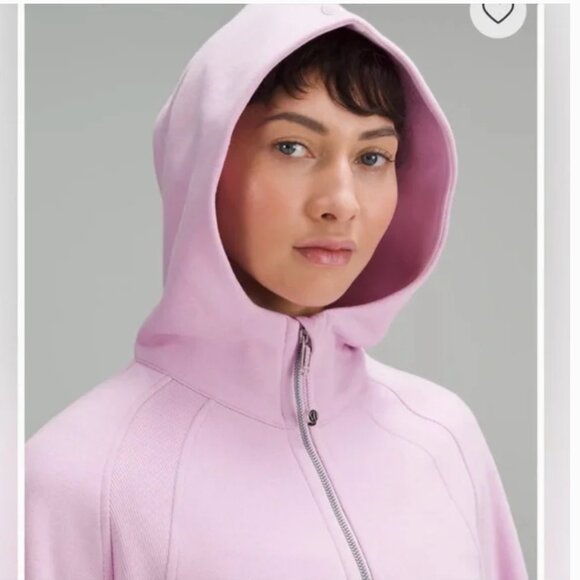 Lululemon Scuba Oversized Full-Zip Hoodie Meadowsweet Pink - Picture 9 of 17